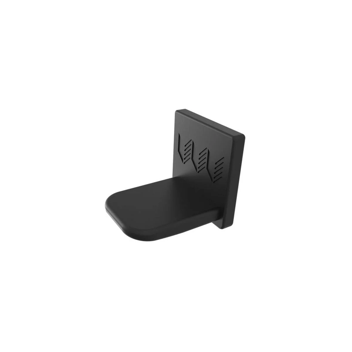 ProtectorAl Friction Fit Handrail End Cap - 20mm - Powdercoated Aluminium - Black Matt