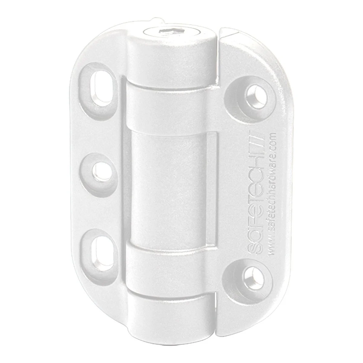 Protectoral g8safe Adjustable Pool Hinge Pair - 70mm x 90mm - White - Easy DIY Installation