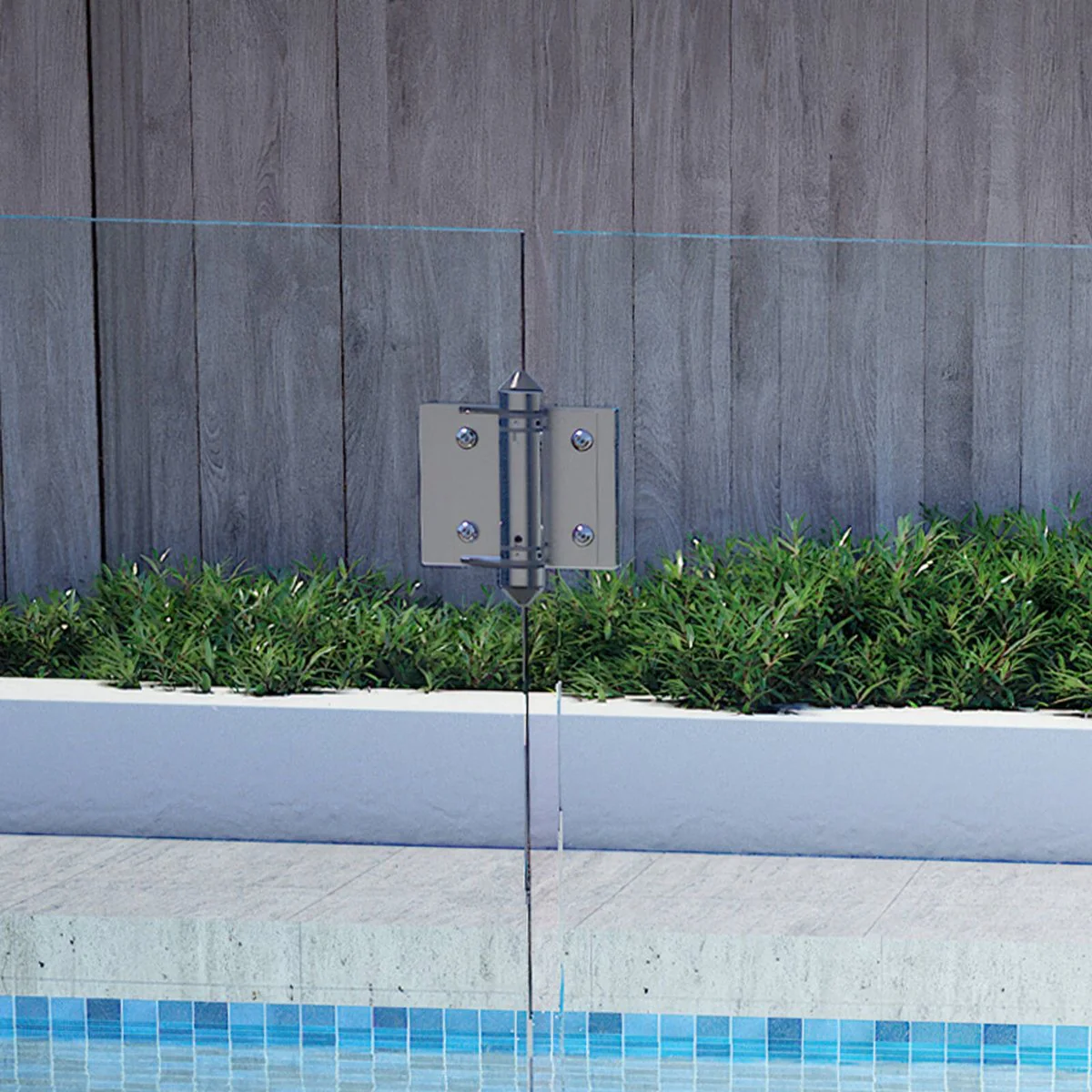 Protectoral Glass to Glass Hinge Set - 50mm - 316 Stainless Steel - Easy Install - Image 2