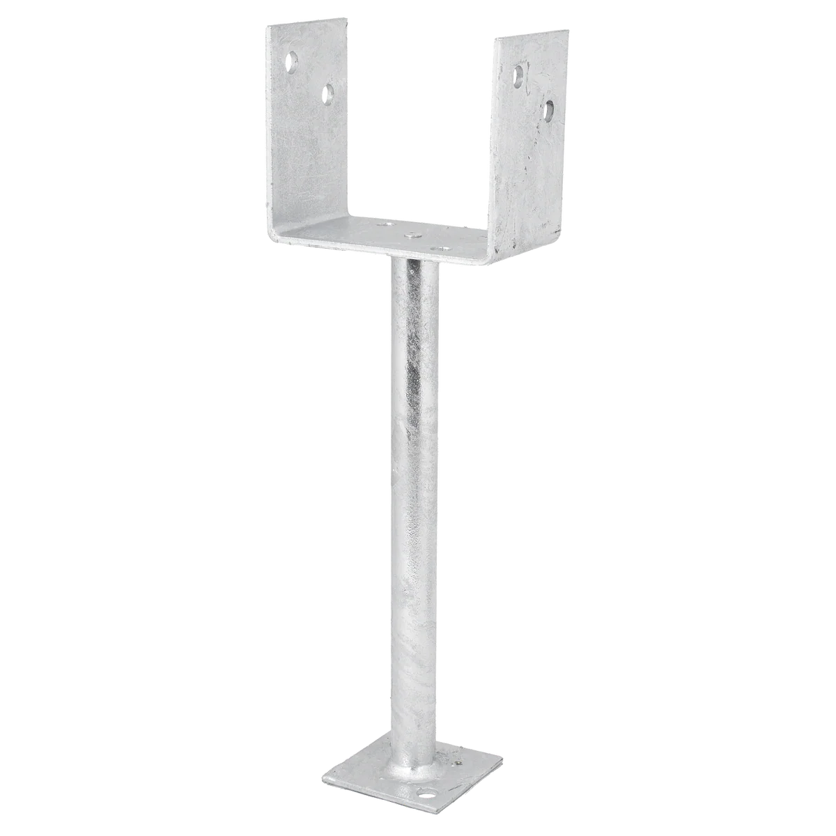 Pryda Full Stirrup Post Anchor 300x125mm M10 - Hot Dipped Galvanised Steel - Image 2