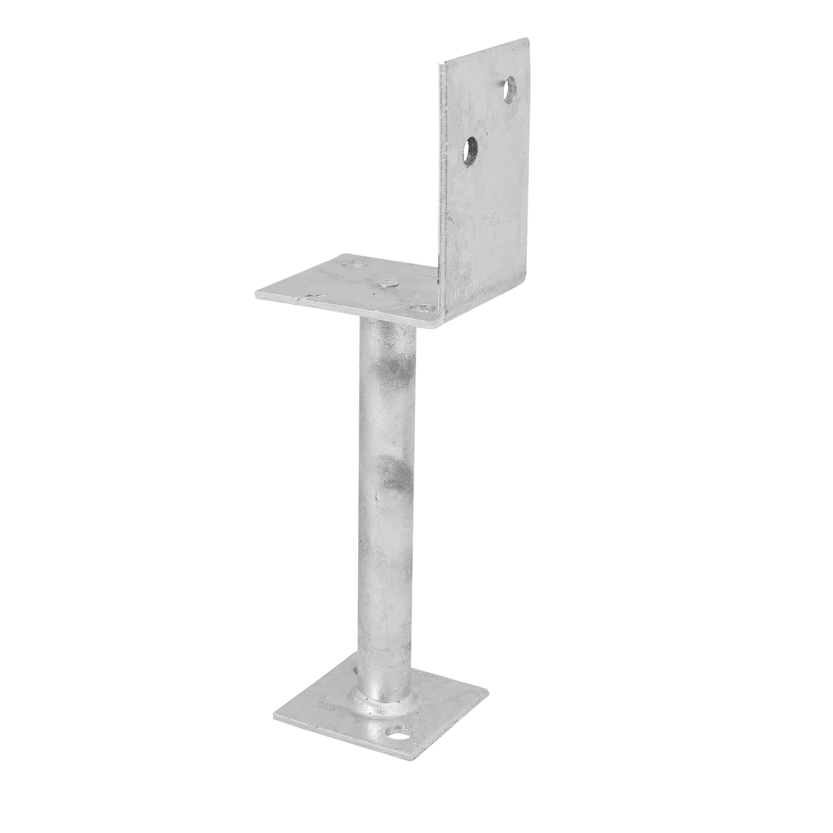 Pryda Half Stirrup Post Anchor 200mm M10 - Galvanised Steel - Durable Termite Protection - Image 2