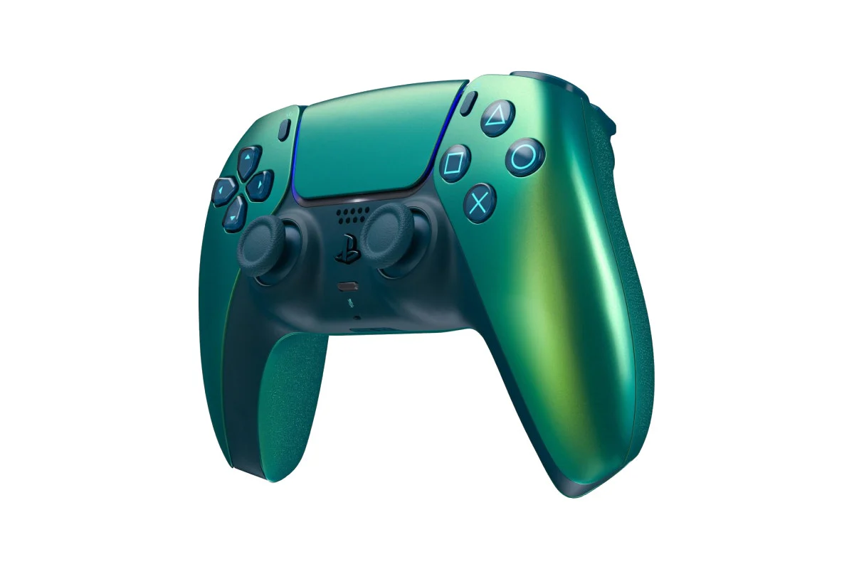 PS5 DualSense Wireless Controller Chroma Teal Haptic Feedback Bluetooth - Image 3