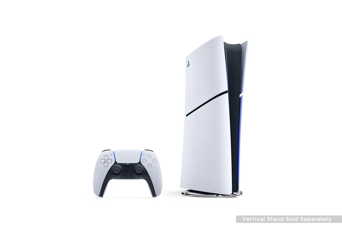 PS5 Slim Digital Edition Console 825GB 4K Gaming with DualSense Controller - Image 3