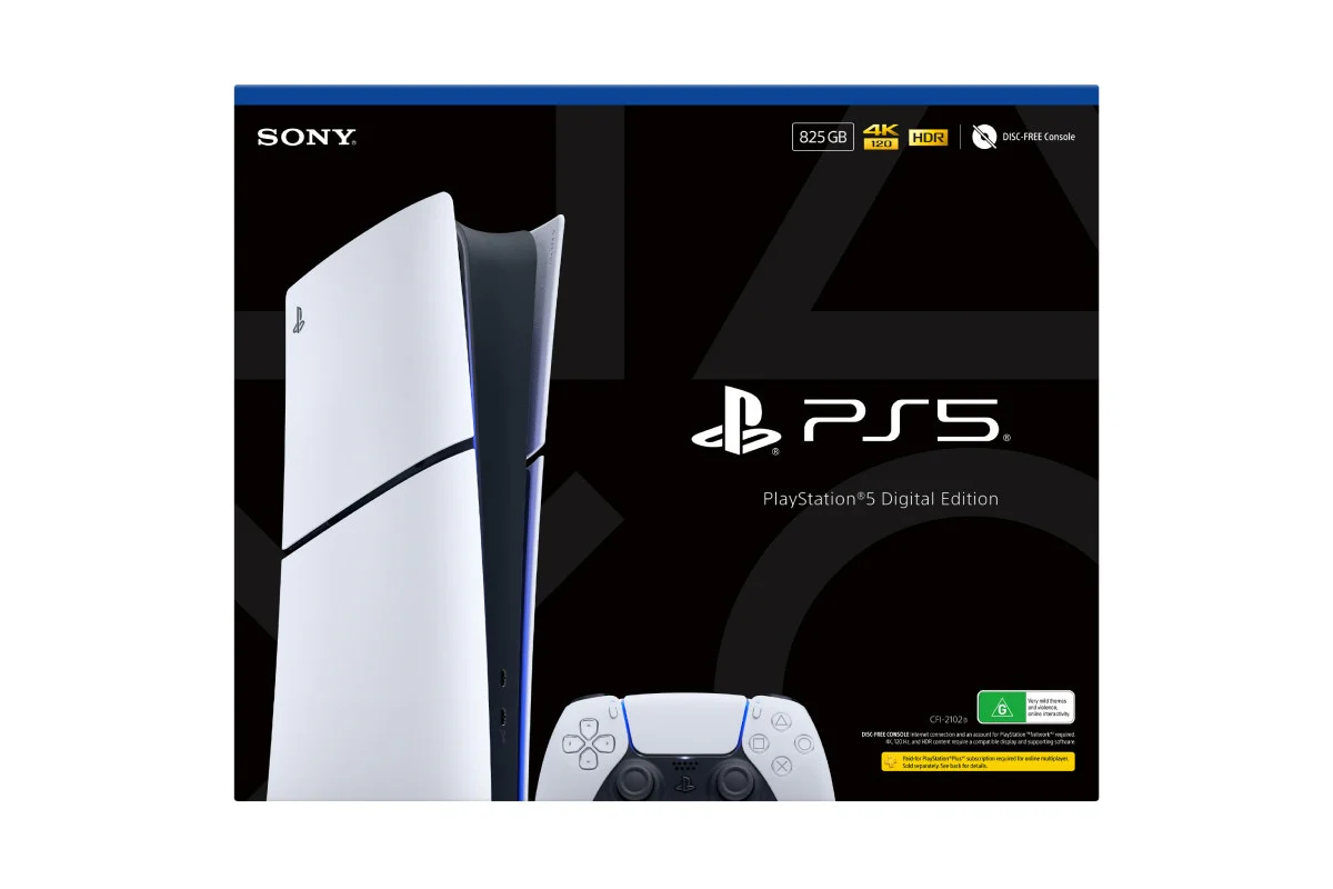 PS5 Slim Digital Edition Console 825GB 4K Gaming with DualSense Controller - Image 6