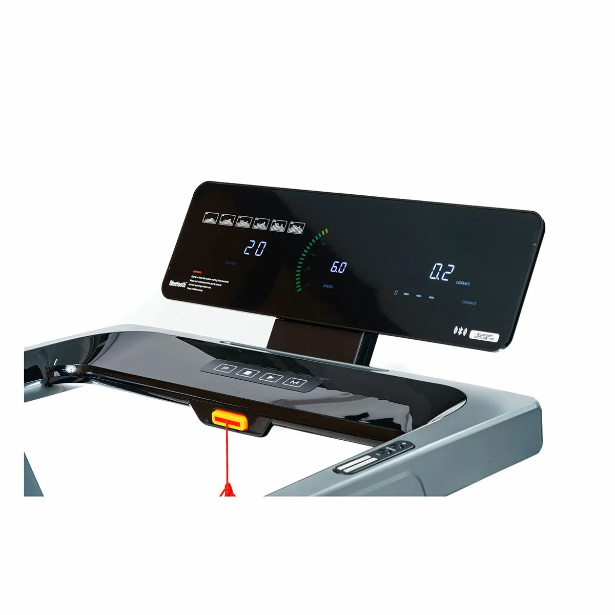 Pure Design Fitness TR7 Folding Treadmill 1.75 HP Grey/Black - Image 4