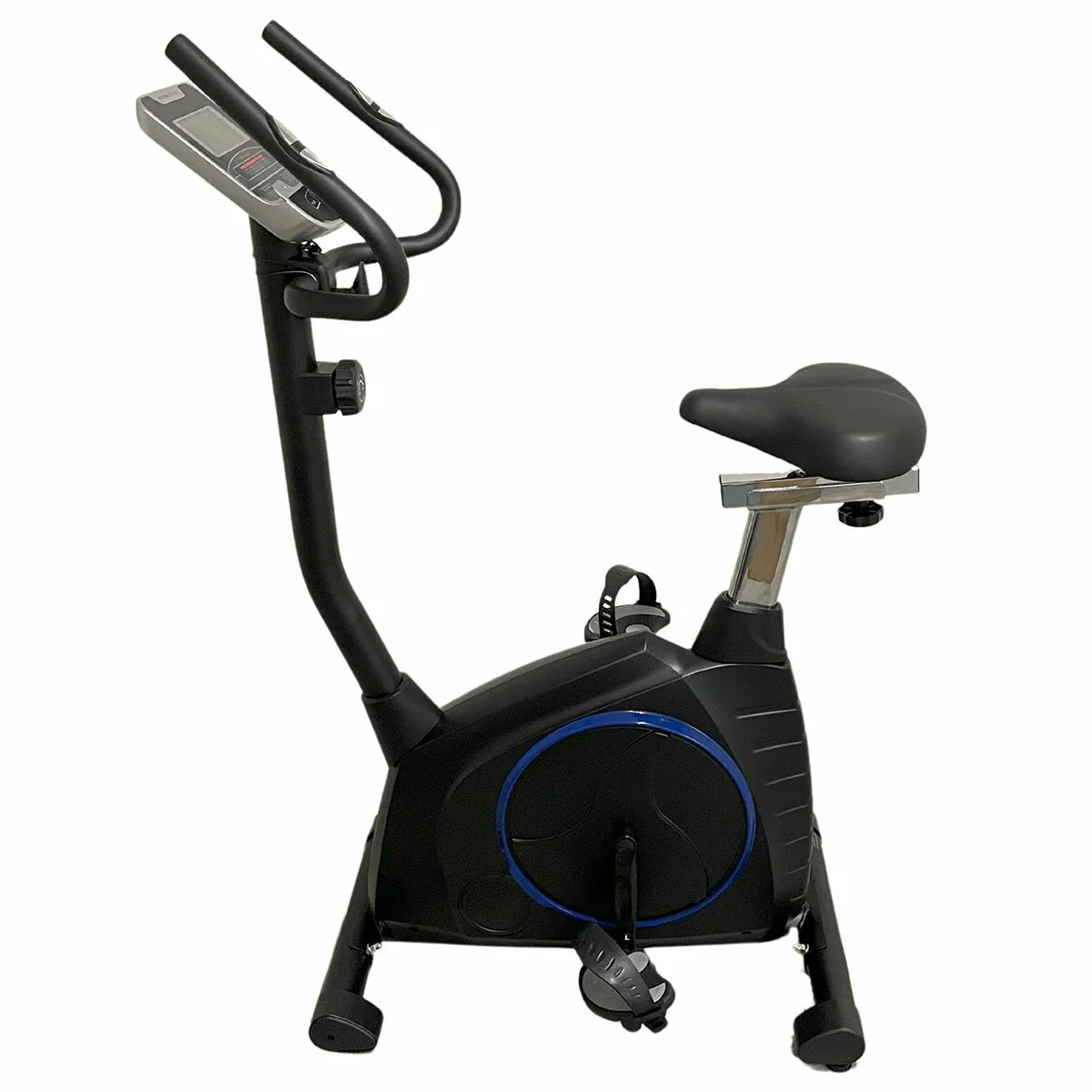 Pure Design Fitness UB7 Upright Bike Quiet Magnetic Drive Black Grey