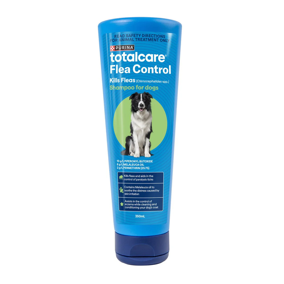 Purina Totalcare Flea Control Shampoo 350ml - Kills Fleas & Ticks