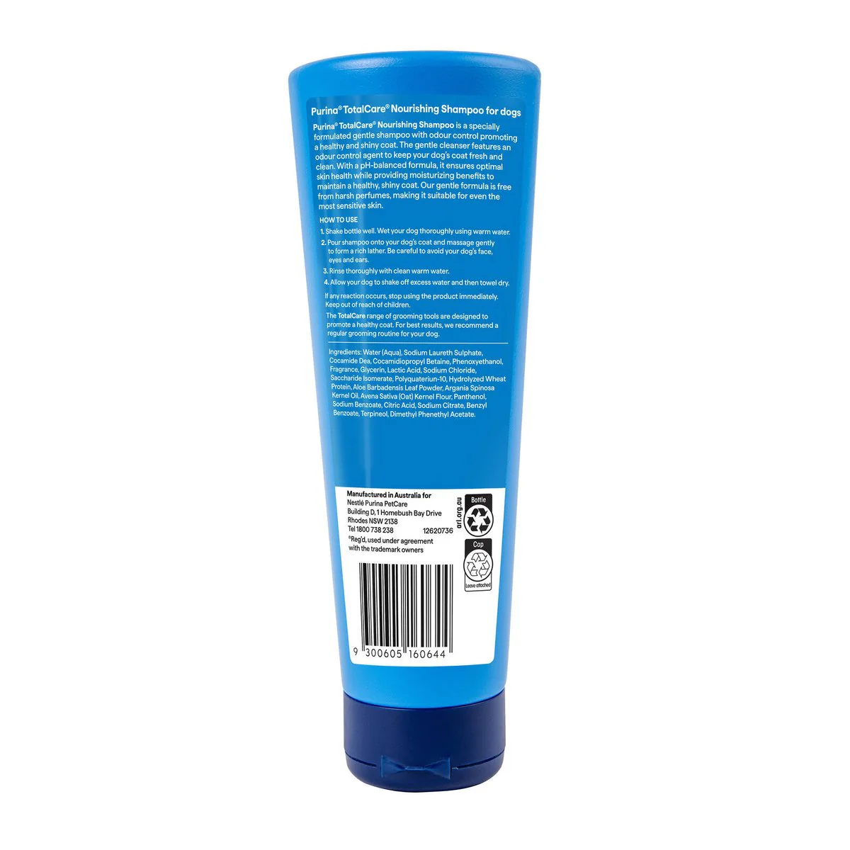 Purina Totalcare Nourishing Shampoo - 300ml - Gentle Cleanser - Odour Control - Image 2