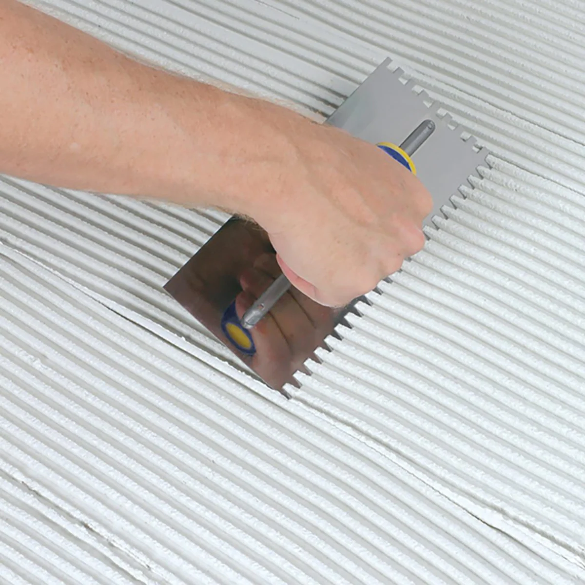 Qep 12mm Square Notch Stainless Steel Trowel - 280mm x 115mm - Durable Design - Image 5