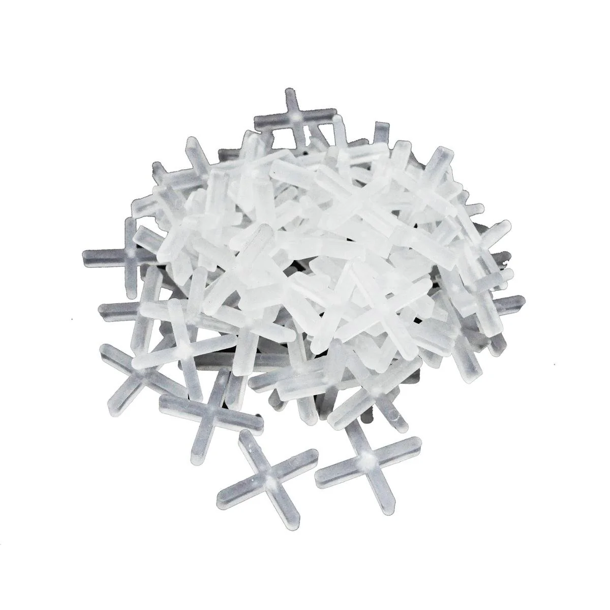 QEP 3mm Cross Tile Spacers 800 Pack - Polypropylene - Professional Finish