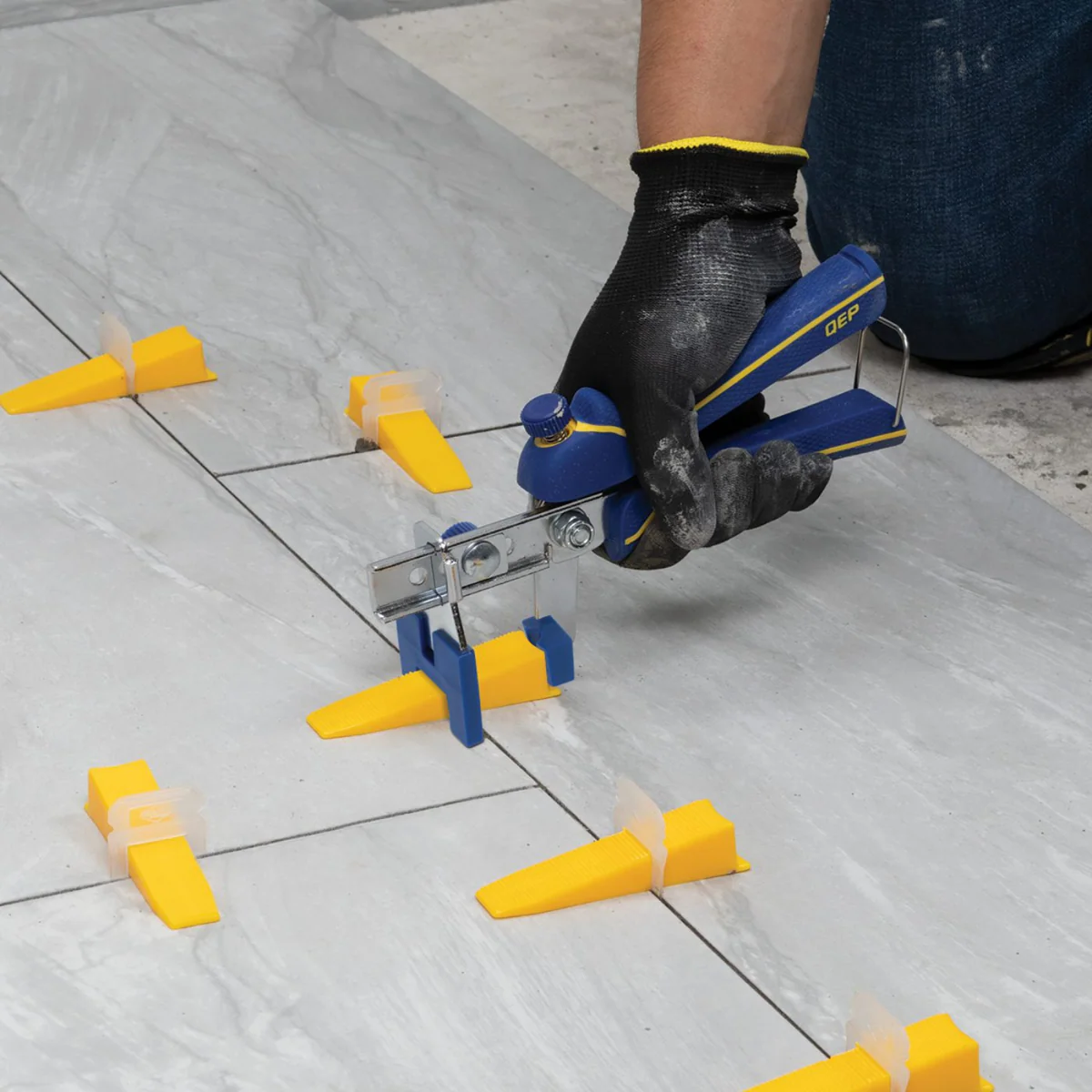 Qep Lash Pro Installation Pliers - 110mm x 50mm x 220mm - Efficient Tile Levelling Tool - Image 3