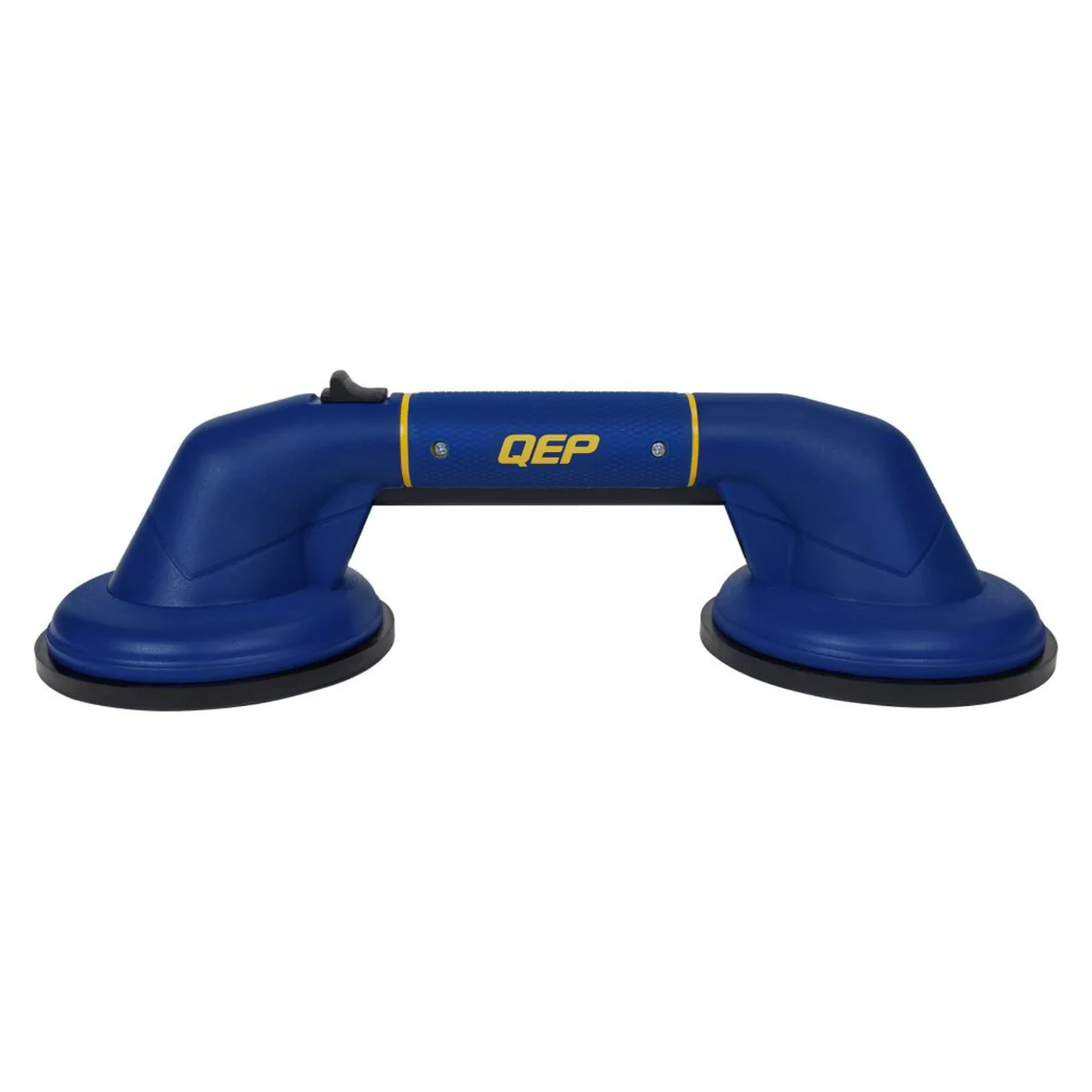 QEP ProMAXGrip Double Suction Cup - 80kg Holding Power - 120mm x 340mm - Black/Yellow - Image 2