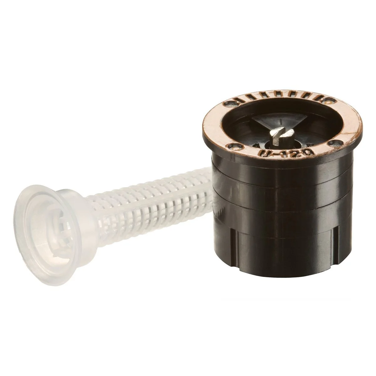 Rain Bird 12ft Quarter Dual Spray Nozzle - Adjustable Spray Distance - Durable Plastic and Stainless Steel