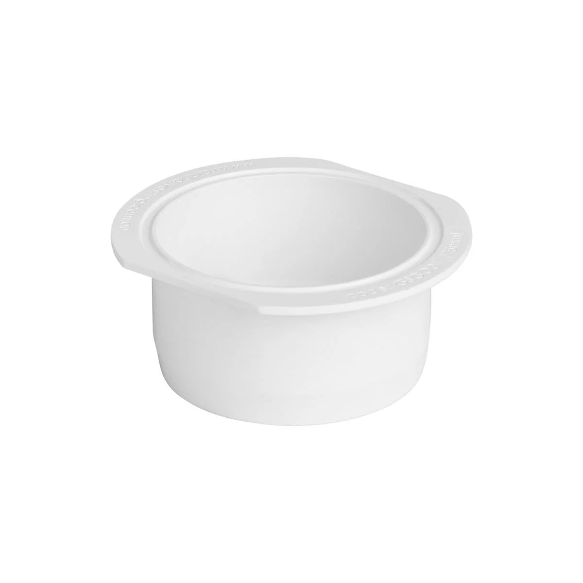 Rain Harvesting 75mm Round Gutter Outlet - White - PVC - 1 Pack