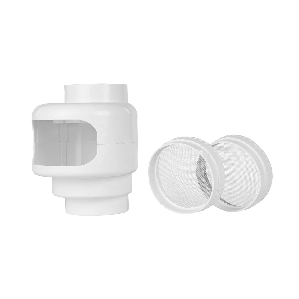 Rain Harvesting 90mm Air Gap - White - Prevents Backflow - 140mm x 200mm - Image 5