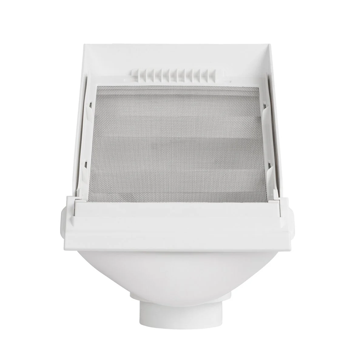 Rain Harvesting 90mm Leaf Beater Rain Head - White - RHLB20 - Image 2