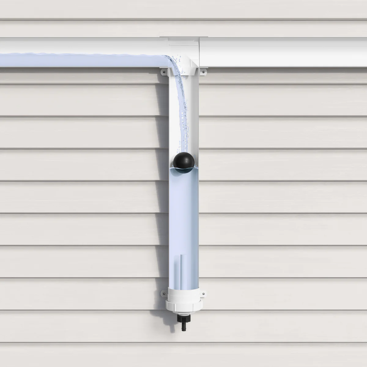 Rain Harvesting First Flush Diverter - 90mm - UPVC - Water Quality Protection - Image 3