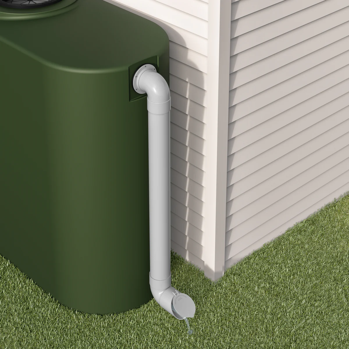 Rain Harvesting Flap Valve - 100mm - UPVC - Pest Protection - Image 5