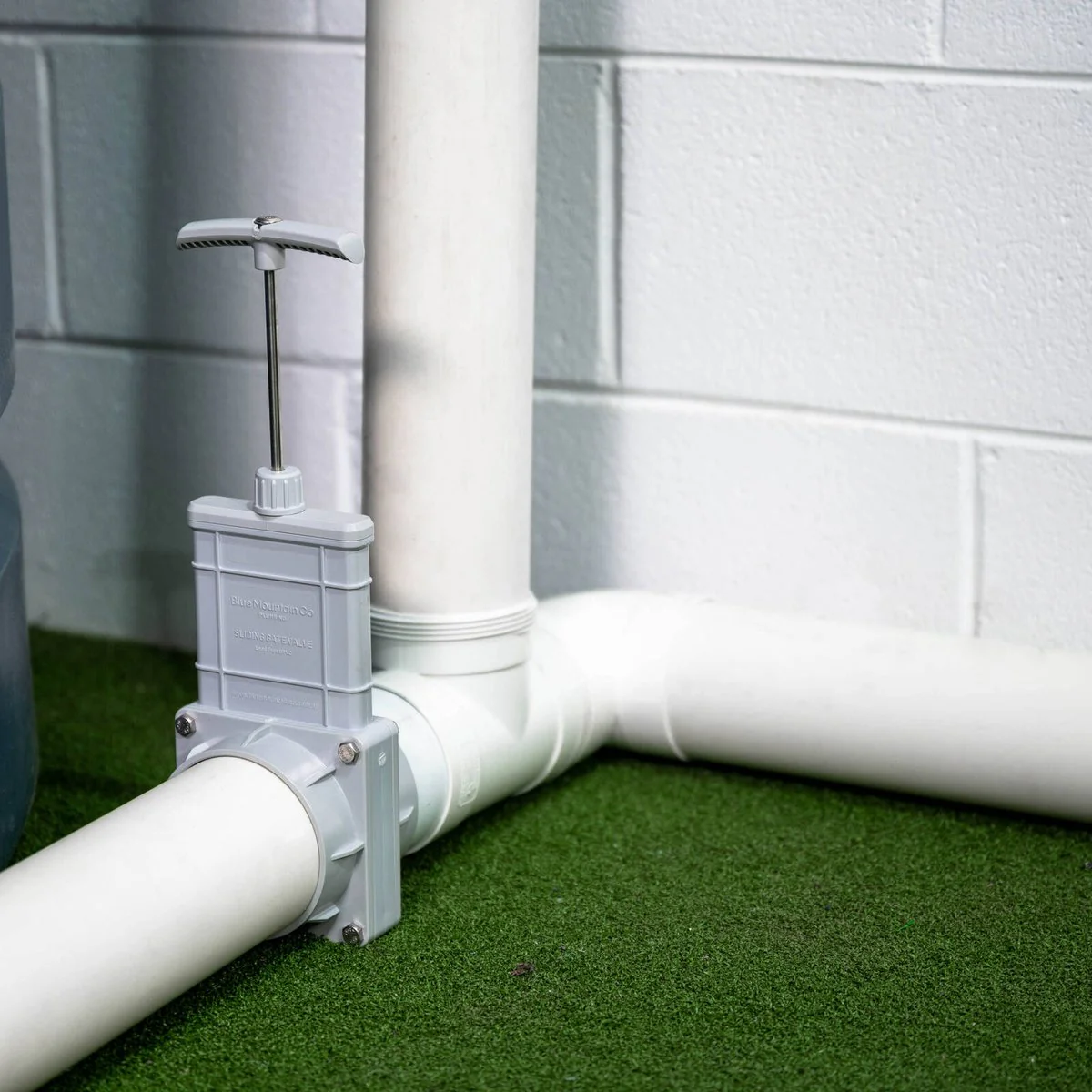 Rain Harvesting Sliding Gate Valve - 90mm - uPVC - Easy Drainage - Image 4