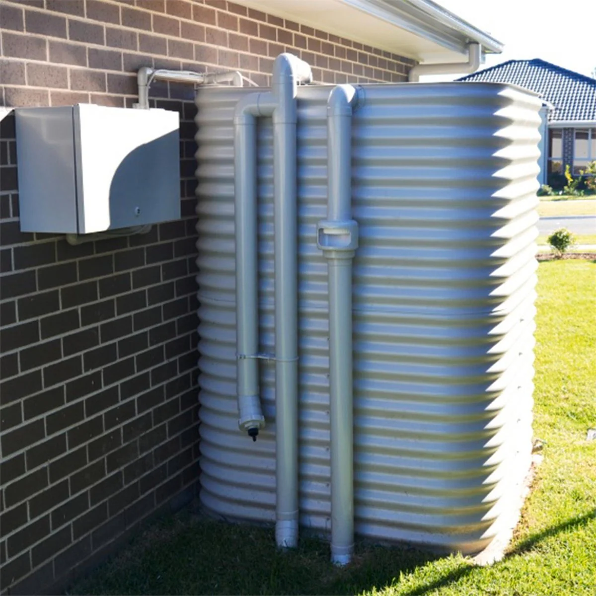 Rain Harvesting Tank Overflow Bend - 90mm - PVC - True 90° Design - Image 5