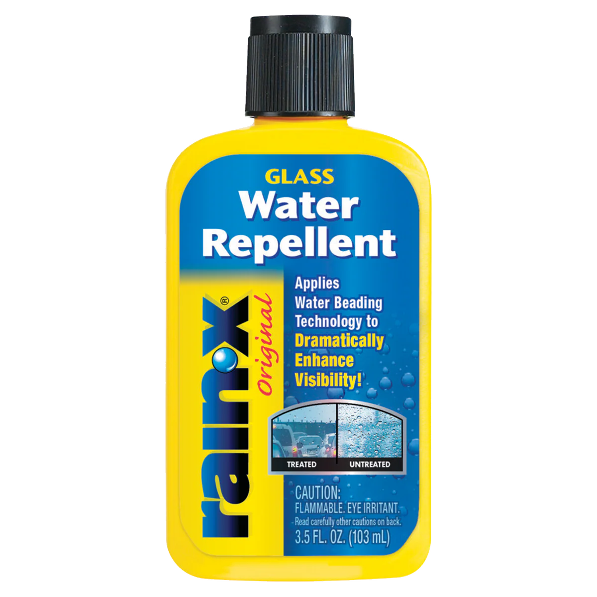 Rain X Water Repellent - 103ml - Water-Beading Technology - Improved Visibility