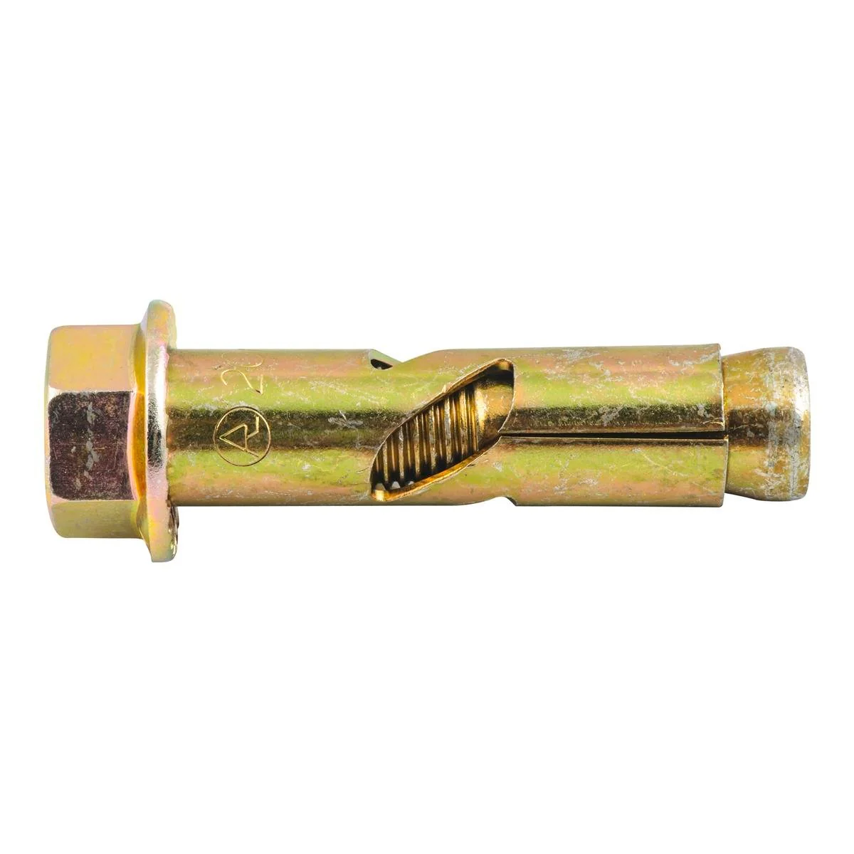Ramset DynaBolt Plus 20mm Hex Nut Gold Zinc Plated Secure Anchor