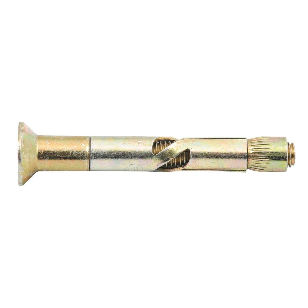 Ramset DynaBolt Plus - 8mm x 60mm - Gold Passivated - Countersunk