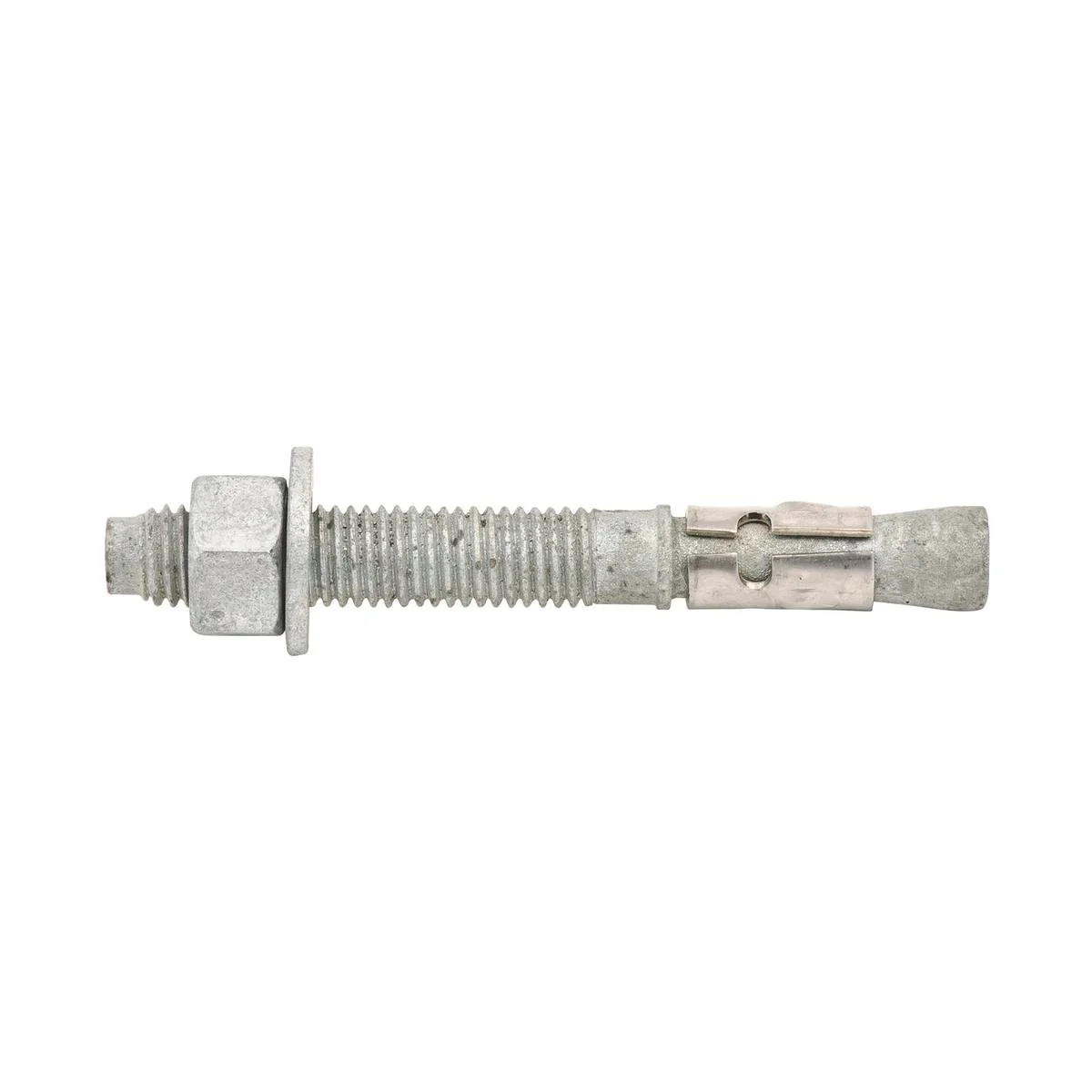 Ramset M12 x 100mm Galvanised Trubolt Hex Head Bolt - 1 Pack - Grey