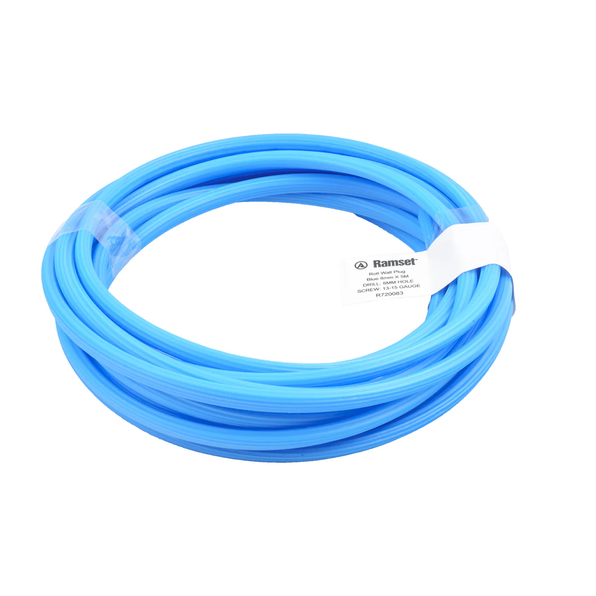 Ramset Wall Plug - 8mm x 5m - PVC - Light Duty Anchoring