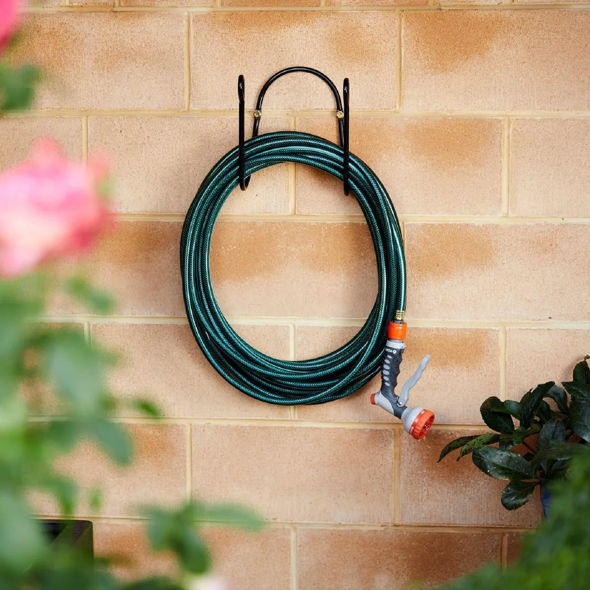 Rapid Giardino Hose Hook - 30m - Powder Coated Steel - Wall Mount - Image 4