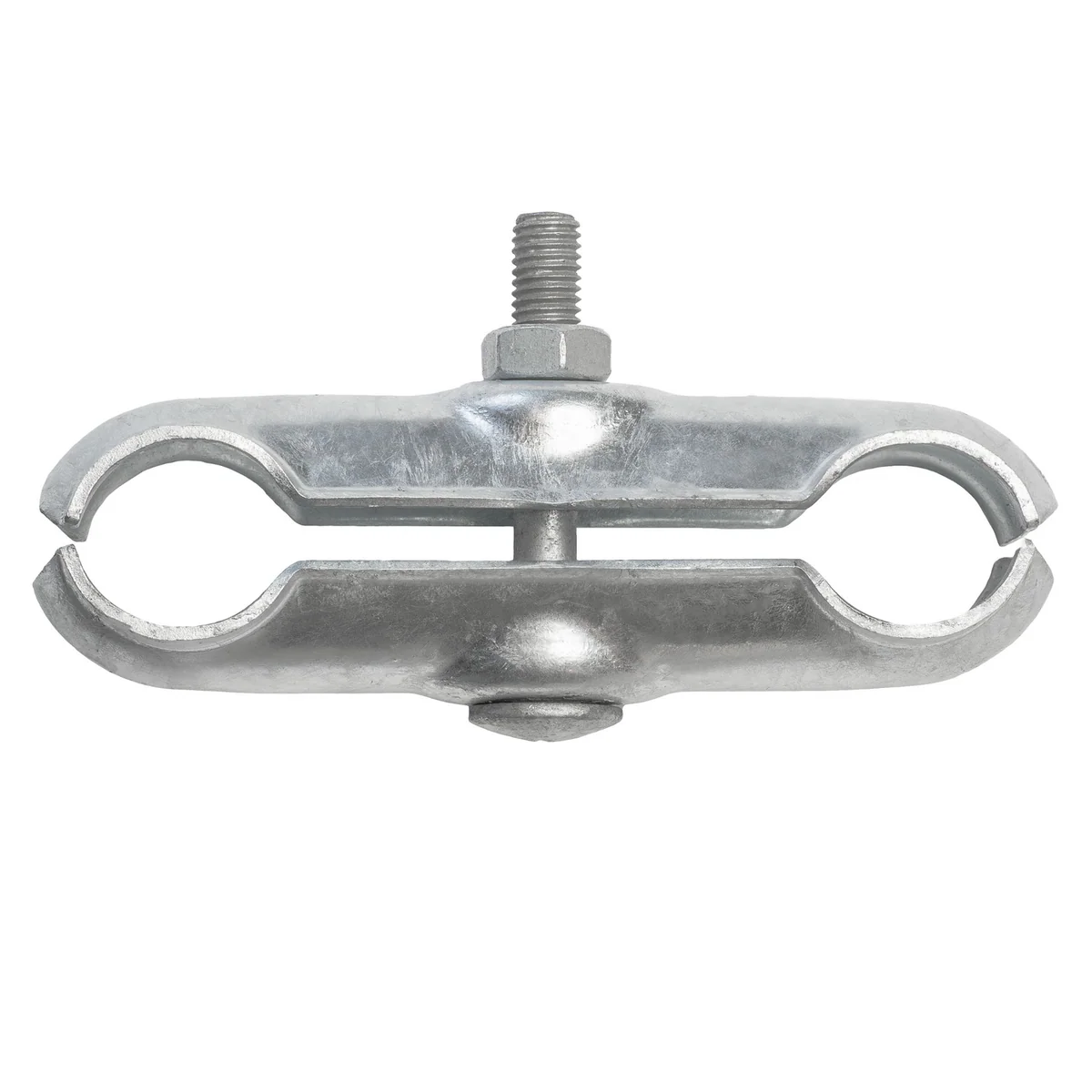 Rapidmesh Galvanised Steel Temporary Fence Clamp - 142mm x 75mm x 40mm - Durable & Easy to Install - Image 2
