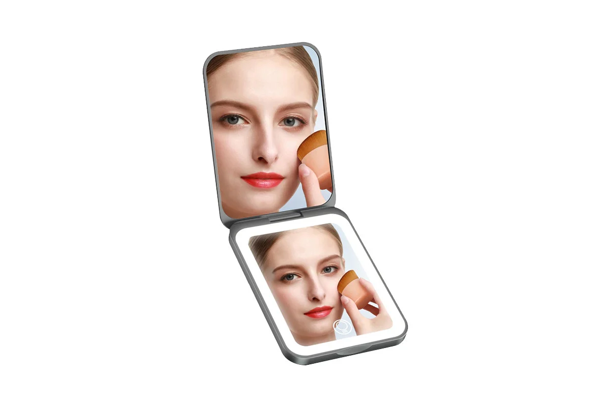 Rechargeable LED Compact Mirror 2 Pack with 3 Light Modes - Image 11