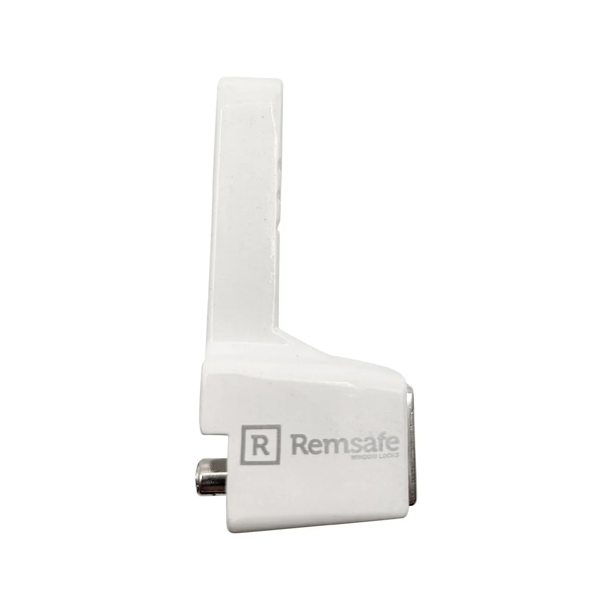 Remsafe White Lylock Push Lock - Window Safety Device - 22mm x 77mm - Image 2