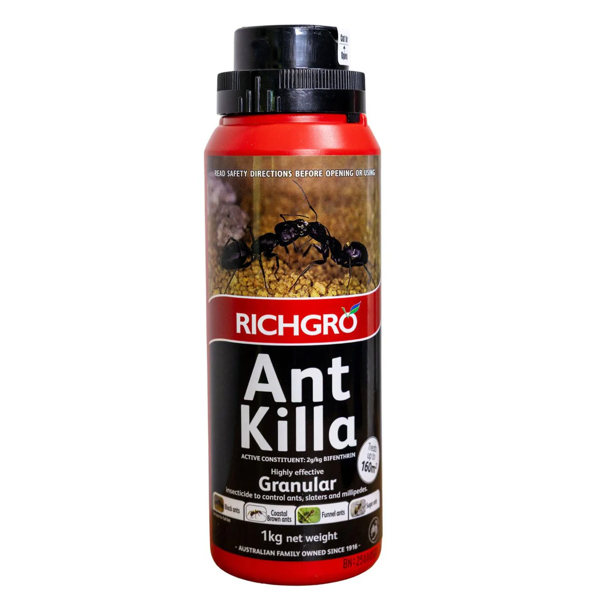 Richgro Ant Killa Insecticide Granules - 1kg - Covers 160m² - Bifenthrin