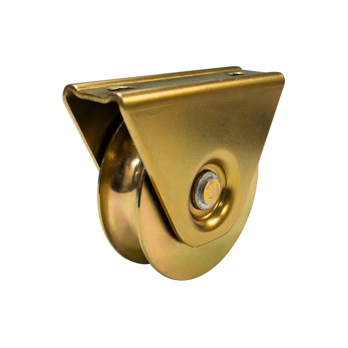 Richmond Bottom Mount Gate Track Wheel - 78mm - Zinc Plated Steel - 250kg Capacity