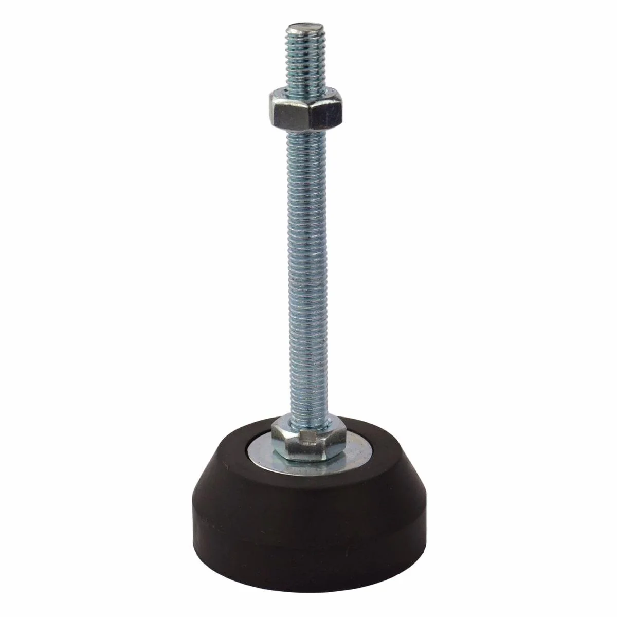 Richmond Fixed Levelling Foot - 60mm x M10 - Zinc Plated - Anti-Slip