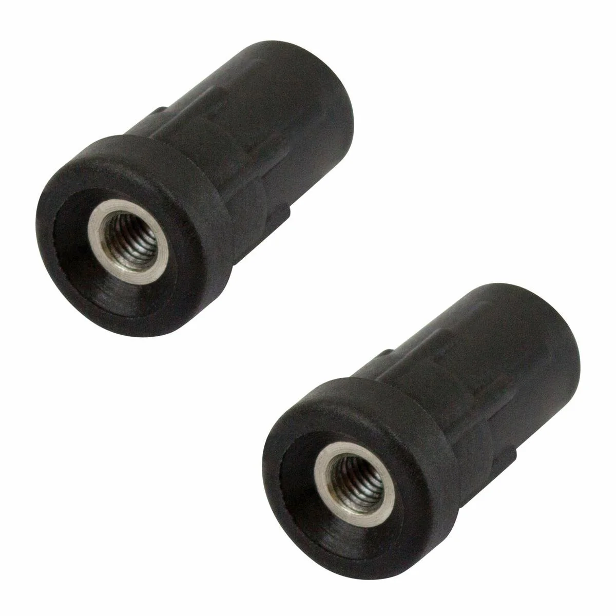 Richmond Threaded Insert - 25mm x M8 - Zinc Plated - 250kg Load - 2 Pack