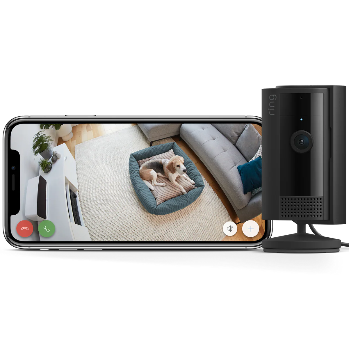 Ring Black 2nd Gen Indoor Camera - 1080p HD Video - Motion Alerts - Two-Way Talk - Image 4