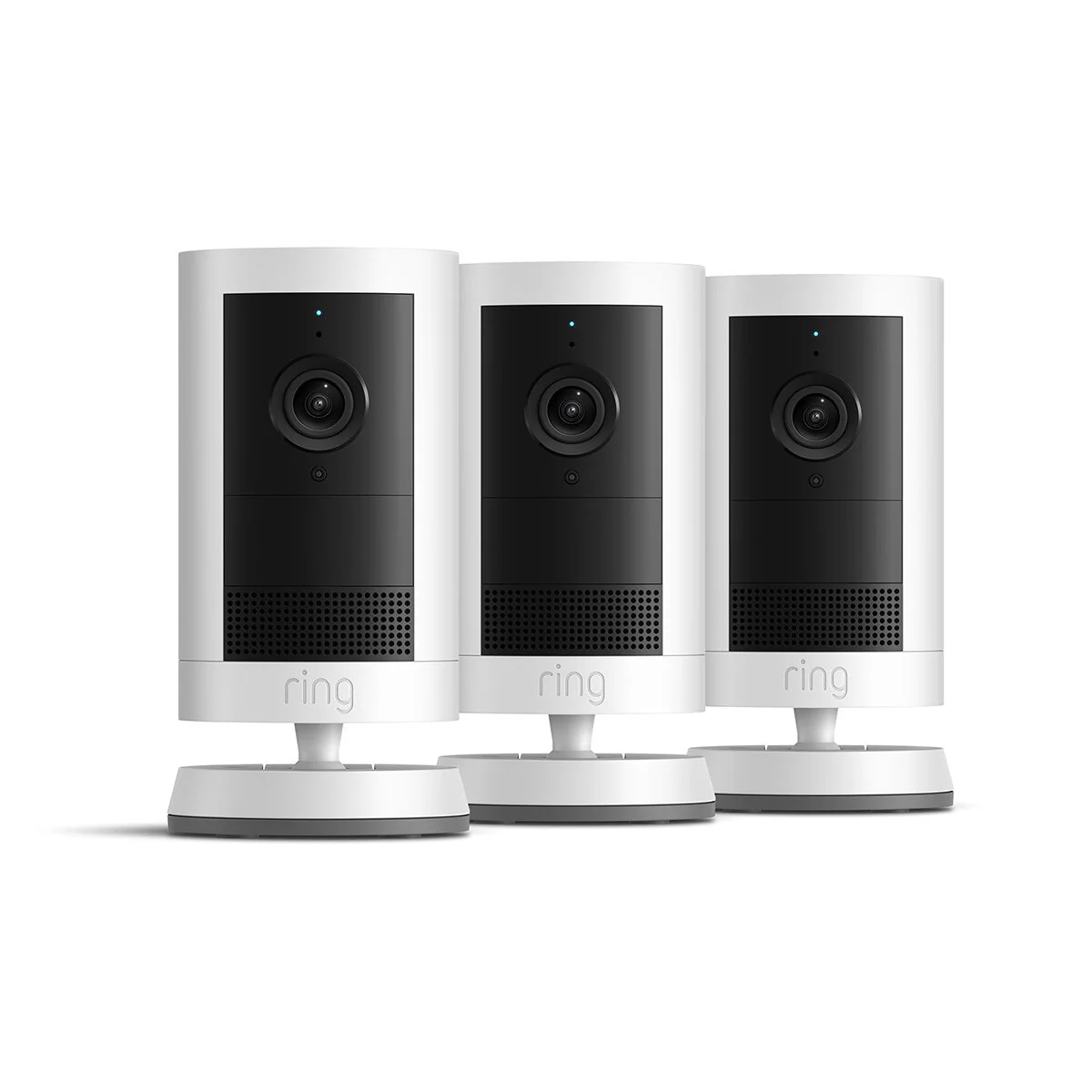 Ring Outdoor Camera Plus 2K 3 Pack + Spotlight Cam Pro 2K Battery White - Image 2