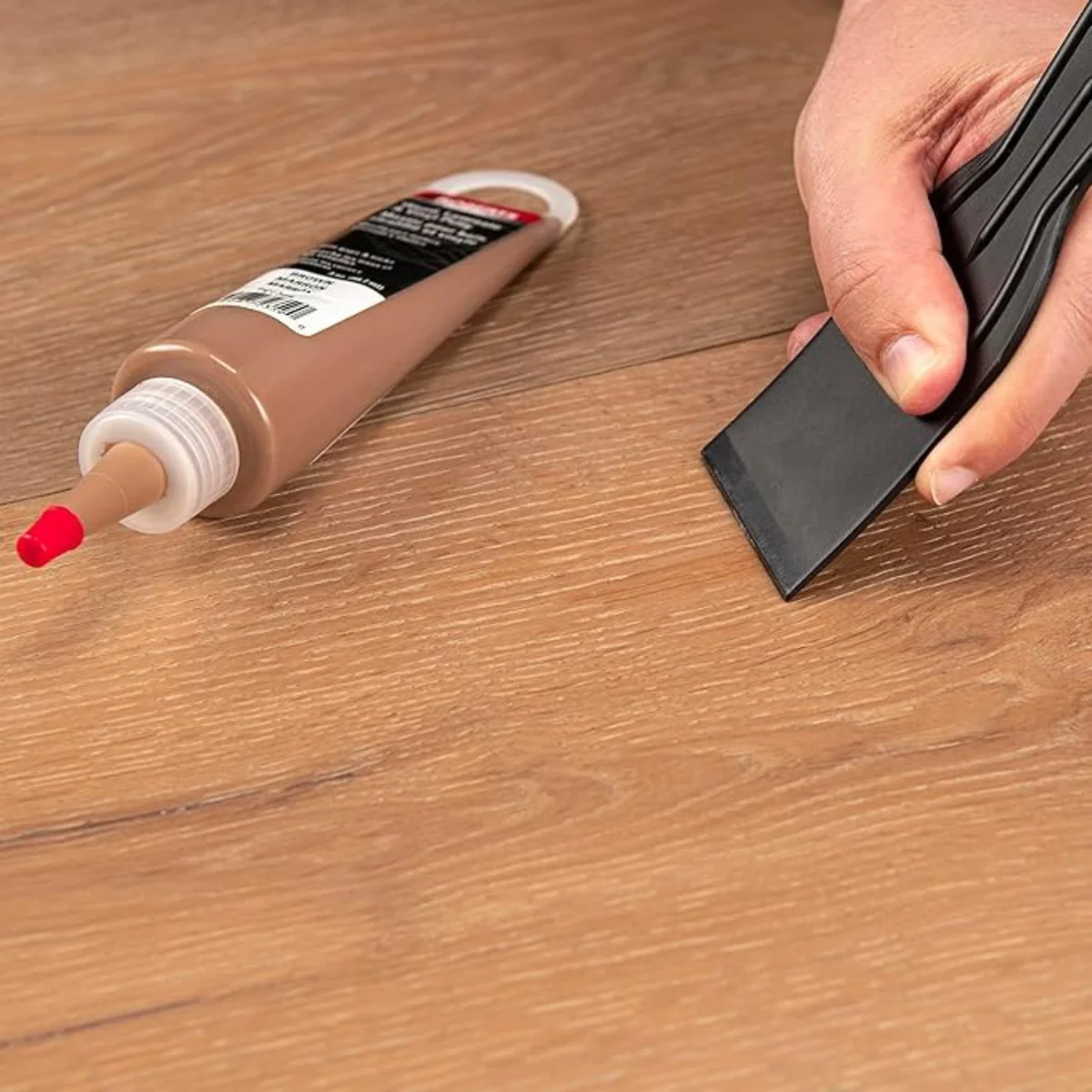 Roberts Quick Repair Floor Putty - Acrylic 88ml - Brown - Fast Drying - Image 2