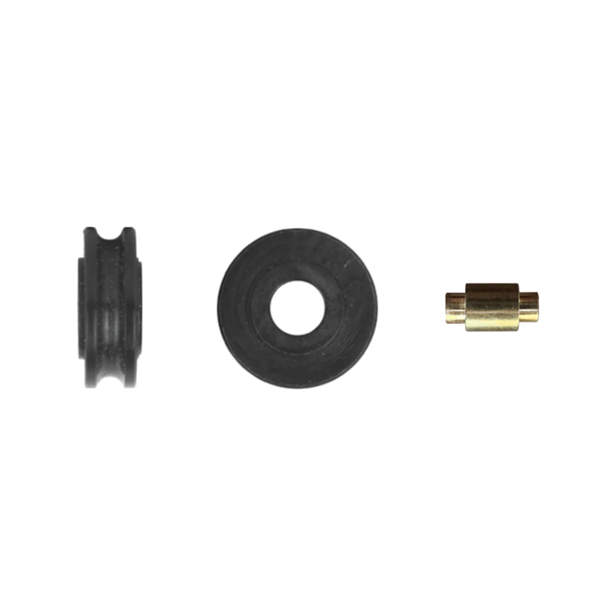 Rolltrak 14mm Acetal Concave Roller - 10kg Load - Black - Durable