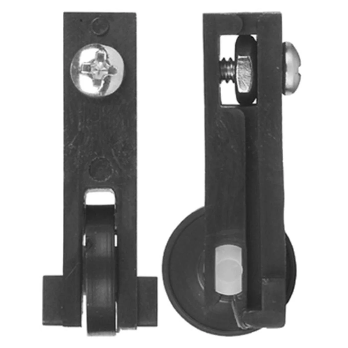 Rolltrak Adjustable Nylon Carriage - 2 Pack - Nylon - Sliding Window
