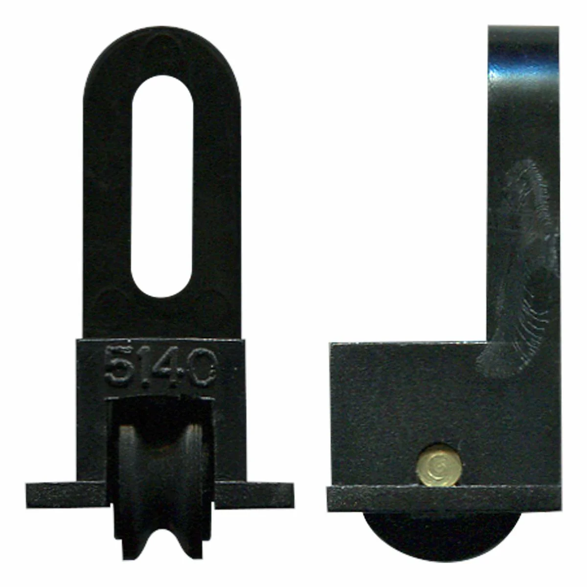 Rolltrak Adjustable Plastic Carriage - 15mm x 35mm - Plastic - 2 Pack