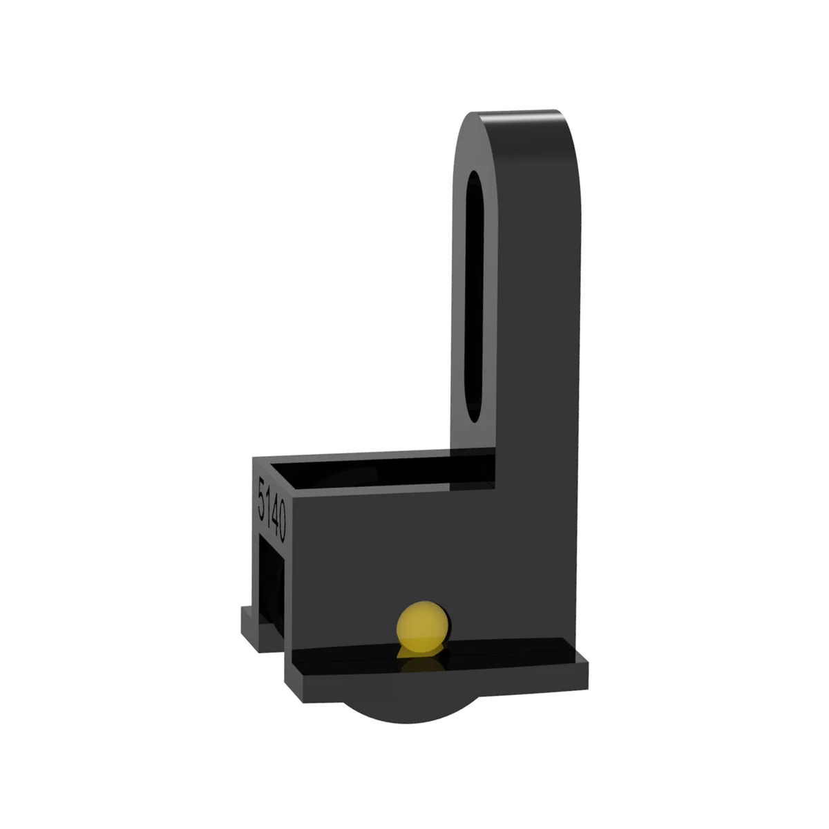 Rolltrak Adjustable Plastic Carriage - 15mm x 35mm - Plastic - 2 Pack - Image 2