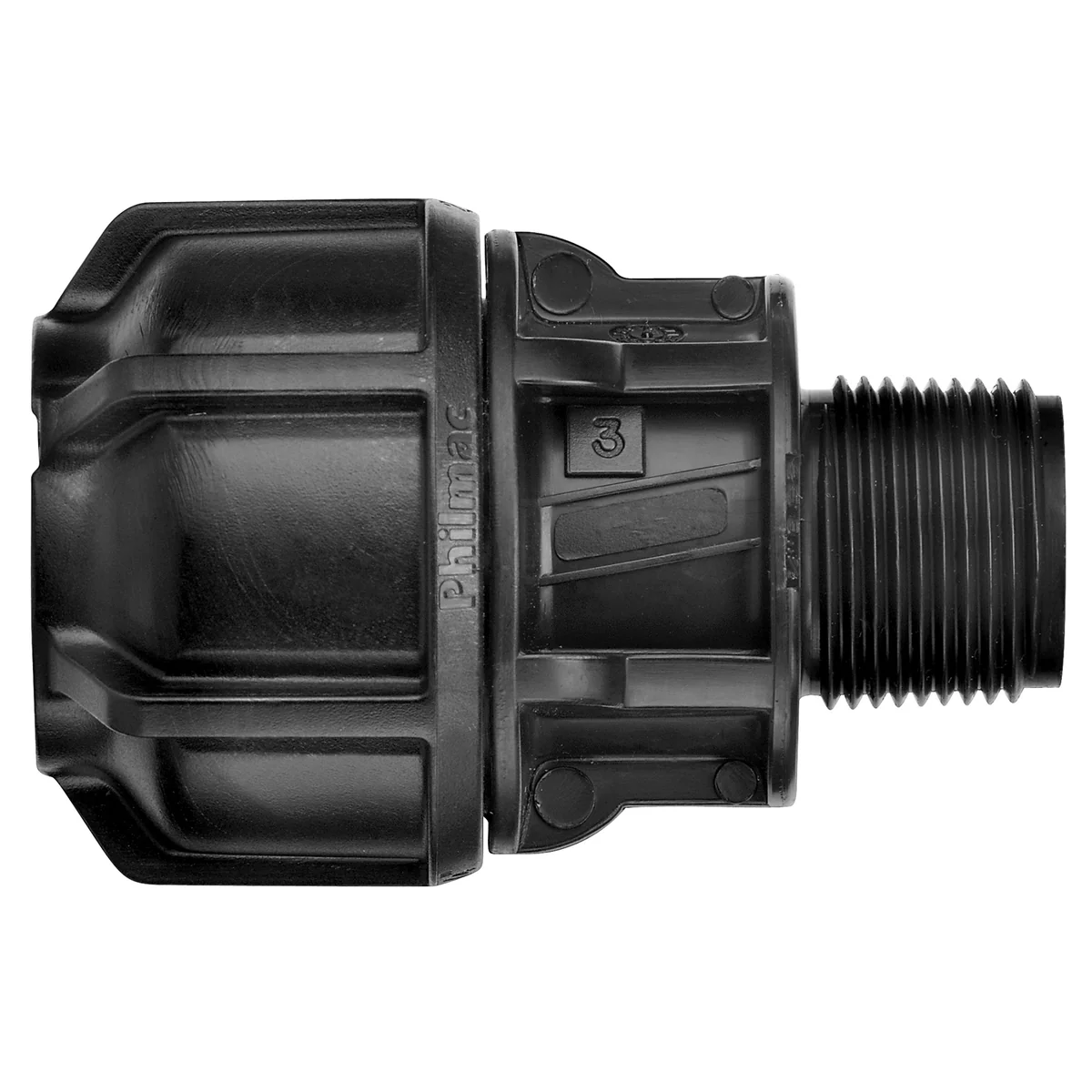 Philmac Pipe End Connector 32mm x 1 1/4 Polypropylene Durable Design
