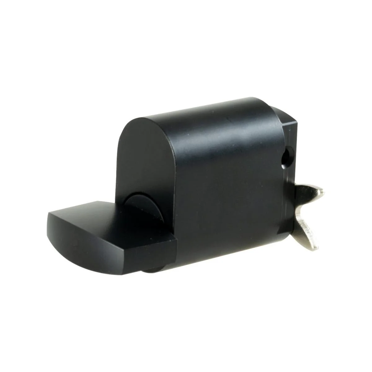 Rolltrak Commercial Security Oval Turnsnib Lock - Matte Black - 6 Pin Design - Rabbit Cam - 10 Year Guarantee - 18mm x 31mm x 53mm