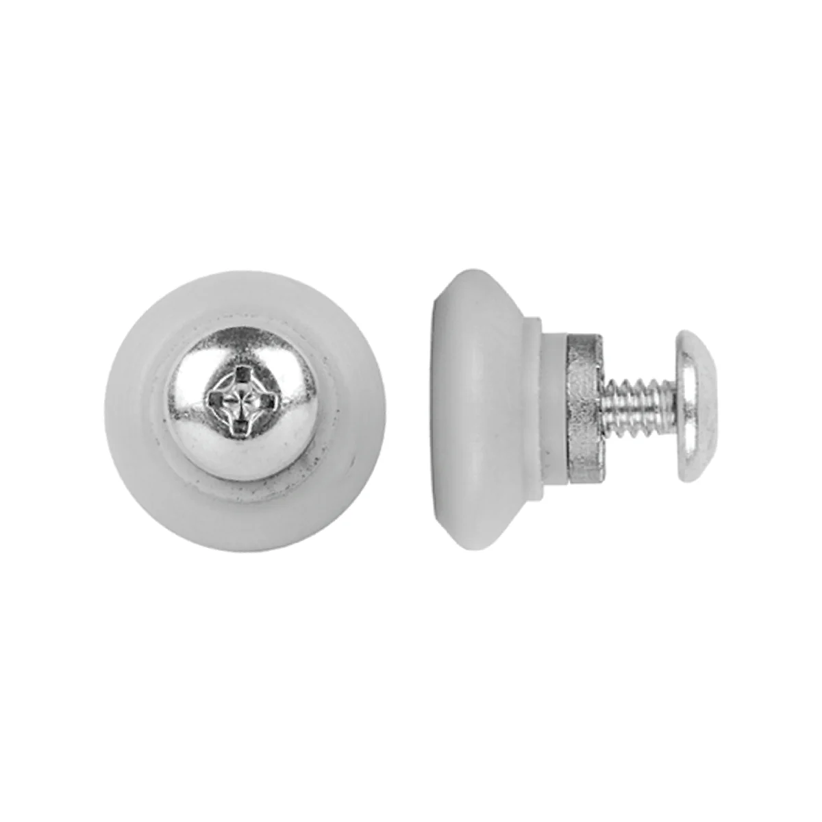 Rolltrak V Roller - 18mm - Acetal - 12kg Load Rate
