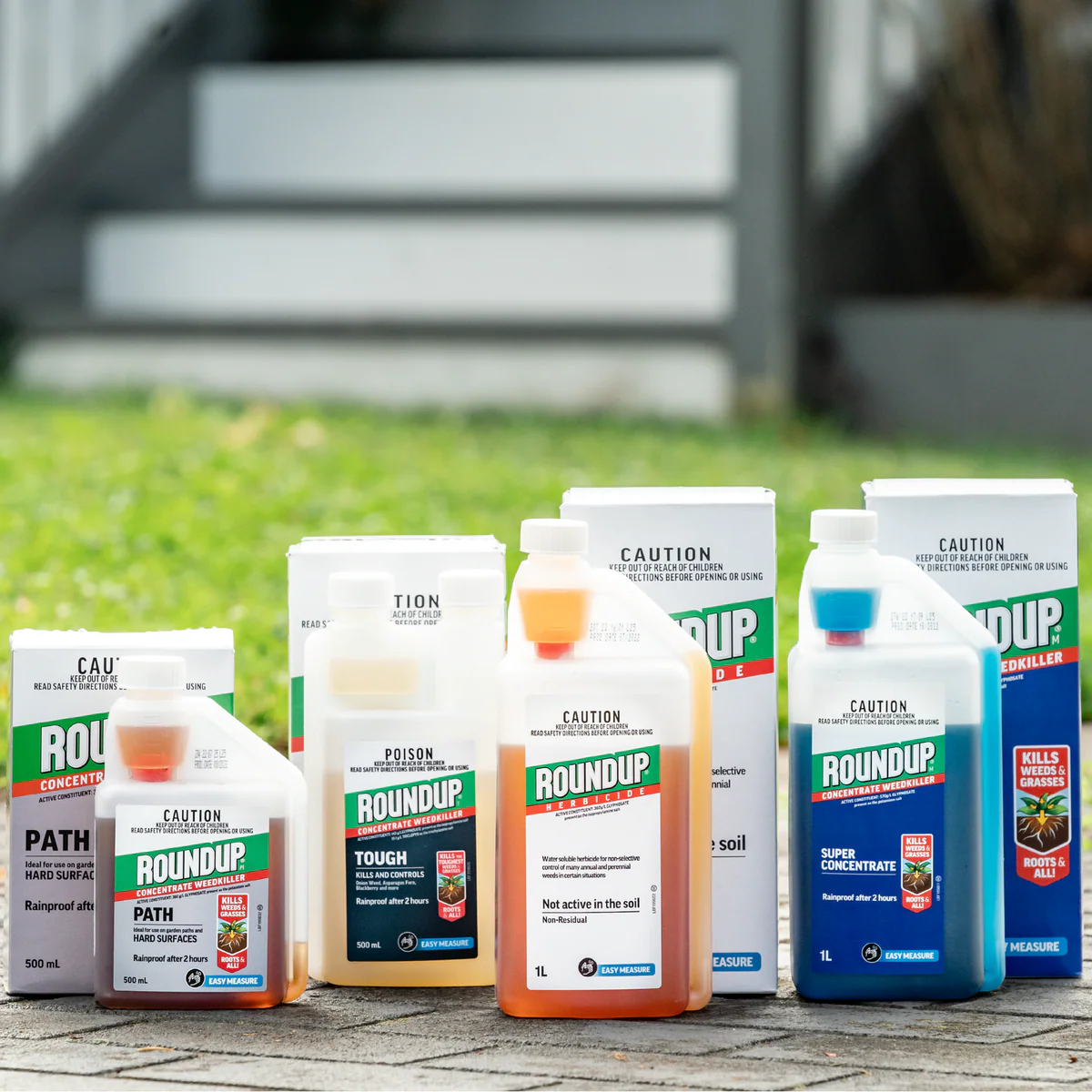 Roundup Tough Concentrate Weedkiller - 500ml - Non-Residual - Rainproof - Image 4