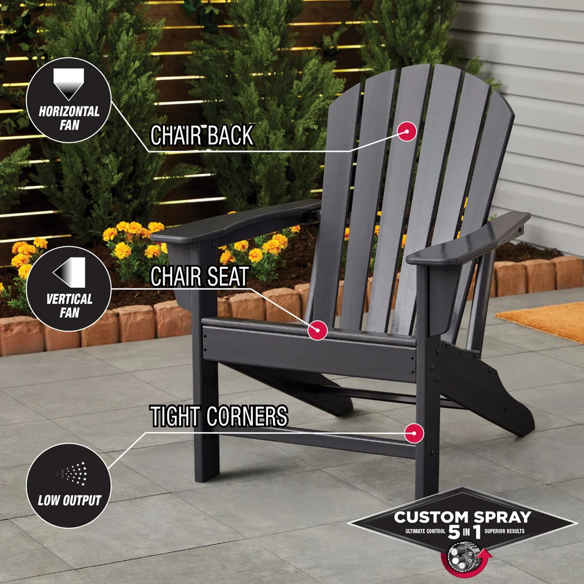 Rust Oleum 340g Charcoal Grey Gloss Spray Paint - 5 in 1 Custom Spray - Rust Protection - Image 5