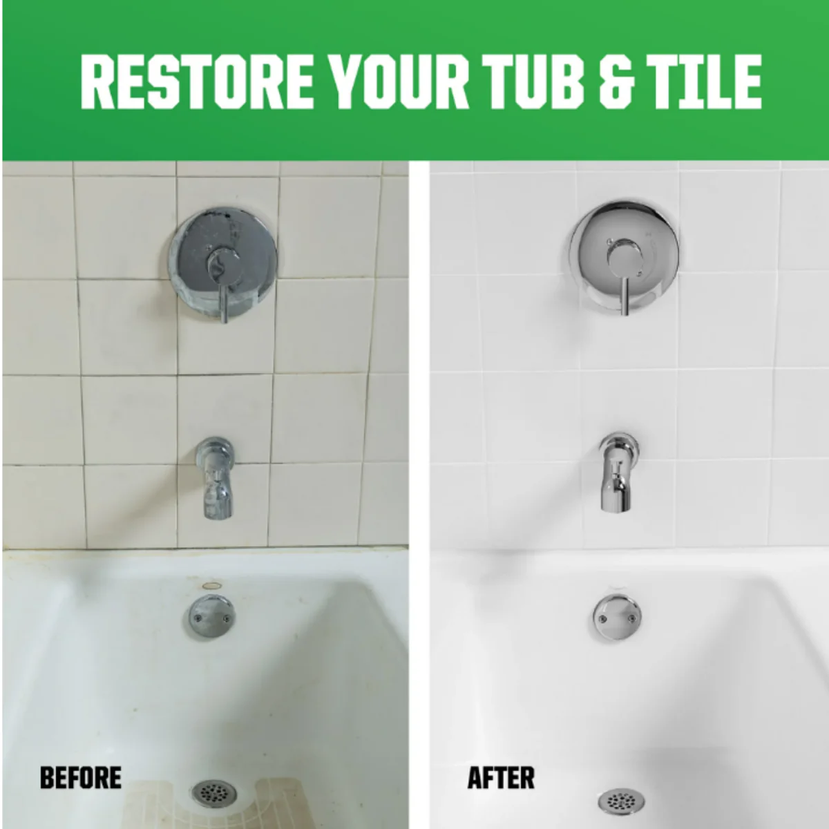 Rust Oleum 946ml Tub and Tile Refinishing Kit - White Gloss - Durable Finish - Image 3